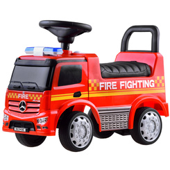 Mercedes vehicle FIRE BRIGADE, toy car, pusher ZA3689