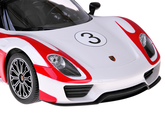 Rastar remote-controlled car Porsche 918 Spyder 1:14 remote control with lights RC0711