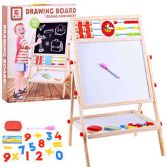 2-in-1 chalk magnetic board + TA0083 numbers