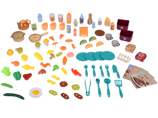 interactive brown kitchen for children + effects: light and sound pair ZA5766