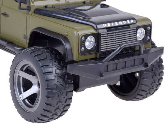 Auto Zdalnie sterowane Terenowy Duży Land Rover Defender 110 pilot  RC0689