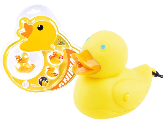 Colorful DUCK keychain - Pendant with light + sound ZA3527