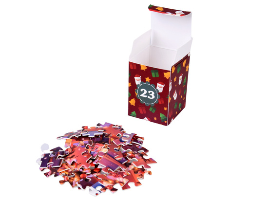 Advent Calendar PUZZLE - 24 Christmas puzzles in a VINTAGE style ZA5885