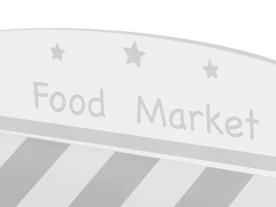 Sklep drewniany dla dzieci Stragan Teatrzyk 2w1  kreatywna zabawa ZA5267 