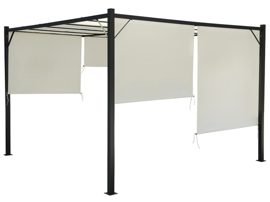 Garden PERGOLA Para Sole ZONA 3x3x2m Waterproof roofing ROLLERS SP0836