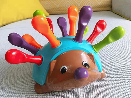 Educational Hedgehog with Colorful Spikes sorter ZA4397