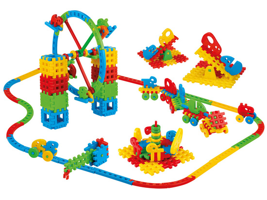Blocks Amusement park large waffles 246 pcs. ZA4890