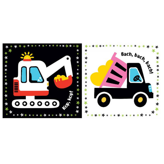 Aksjomat Książeczka kontrastowa Moje pojazdy KS0466