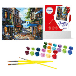 painting by numbers Seaside restaurants KHO3652 40x50 AP0025