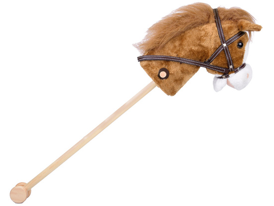 Hobby Horse Horse on a Stick Galloping and Neighing Sound + Moving Muzzle ZA5442