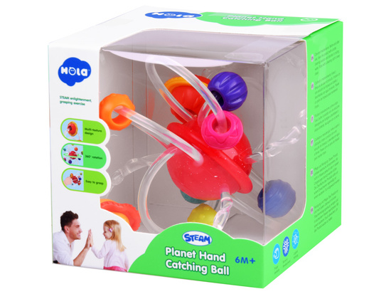 Teether 2in1 sensory toy Planet ZA4541