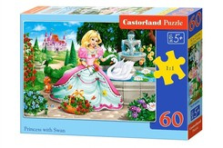 Puzzle 60 el. Princess with Swan