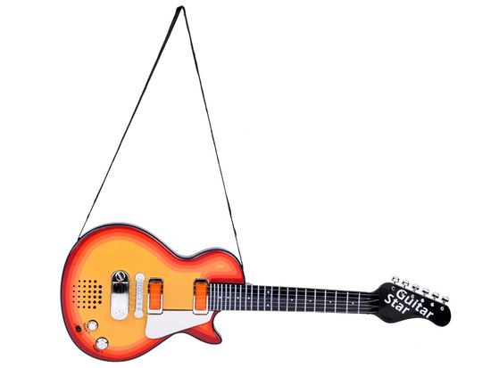 Electric guitar toy for children melodies light + strap IN0169 CI
