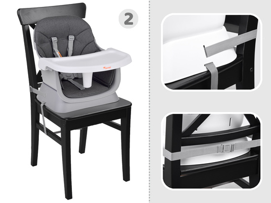 Multifunctional seat Highchair 6in1 set for children ZA5664