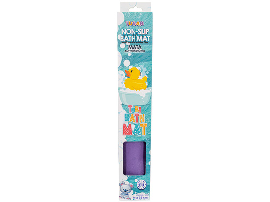 Tuban Anti-slip bath mat Tubi purple 70cm ZA5974