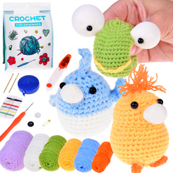 Creative set make your own Gniotek crocheting ZA5031