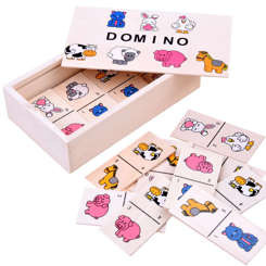 Illustrated Domino for children of animals ZA2515