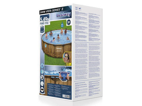 Bestway Rattan pool 549x122 13in1 56977