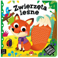 Aksjomat Książeczka sensoryczna ZWIERZĘTA LEŚNE KS0483