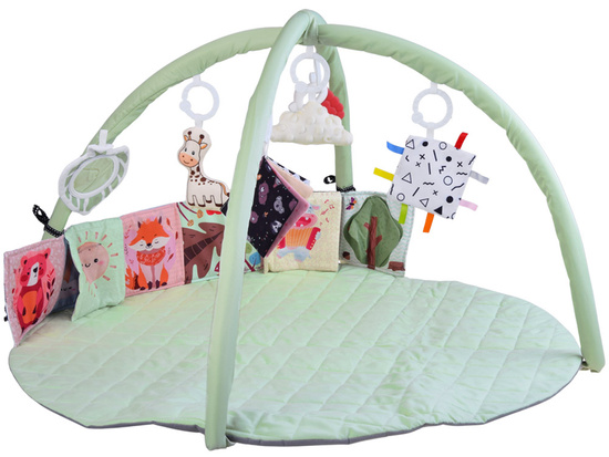 Educational Baby Play Mat with Arch + Toys, Teether, Contrast Book ZA5828