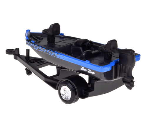 Licensed metal car 1:64 Ford F-150 SVT Raptor 2021 and boat ZA5970