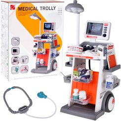 Interactive DOCTOR'S CART Doctor and dentist play set ZA5874
