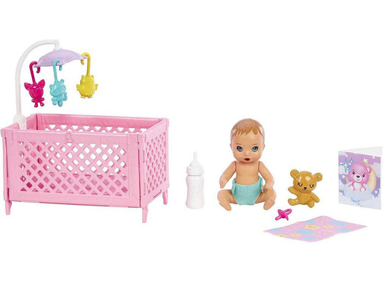 Barbie Skipper Babysitters doll babysitter + baby accessories HJY34 ZA5095