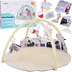 Educational Baby Play Mat with Arch + Toys, Teether, Contrast Book ZA5827
