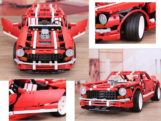 Technical pads Racing car 2000 pcs ZA3468