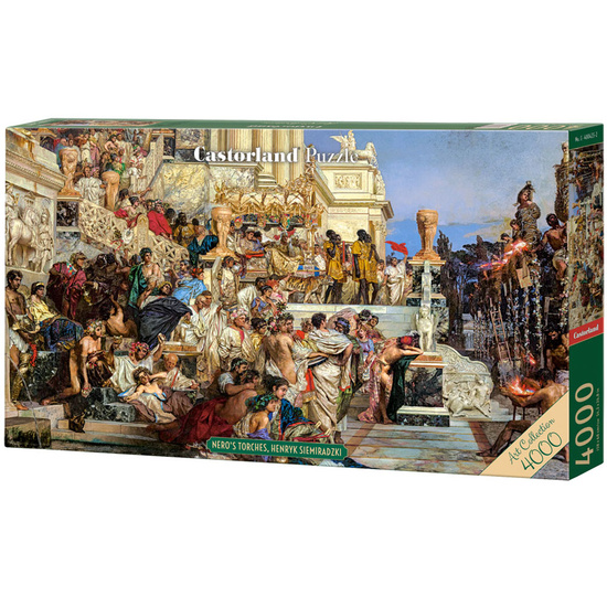 Puzzle 4000-elementów Nero's Torches Henryk Siemiradzki Art Collection