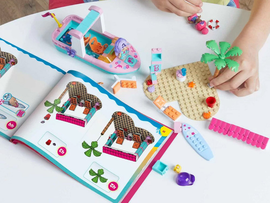 121-piece MEGA Barbie Color Reveal blocks Adventure with dolphins ZA5425