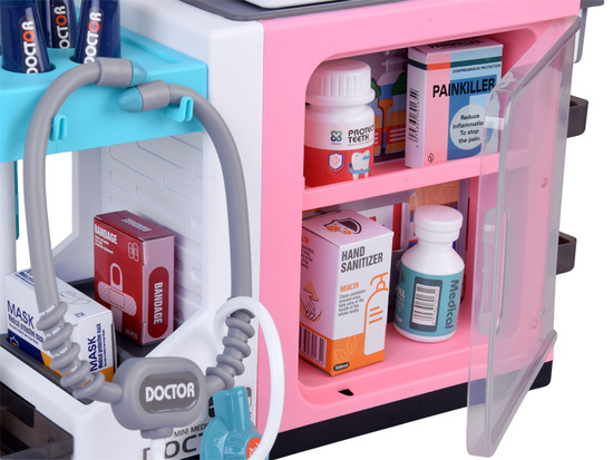 Small doctor large health center clinic pharmacy doctor hospital ZA6011