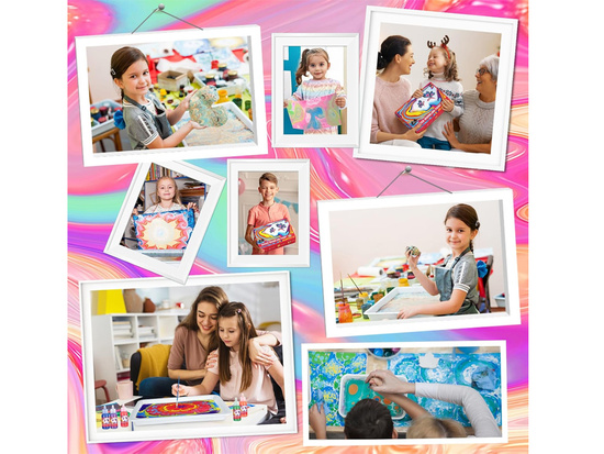 Hydrographics water painting set 12 colors EBRU ZA5921