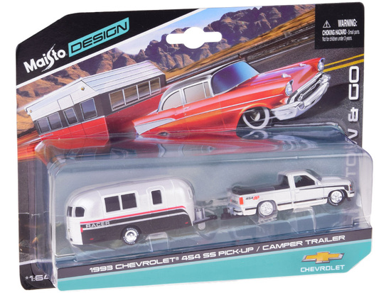 Maisto Licensed Metal Car Chevrolet 454 SS Pick-up 1:64 ZA5963