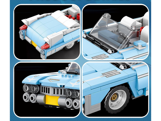 Technical blocks BLUE CONVERTIBLE classic American 308-piece ZA5791