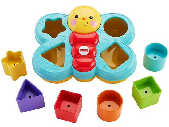 Fisher-Price Colorful Butterfly Sorter blocks ZA3627