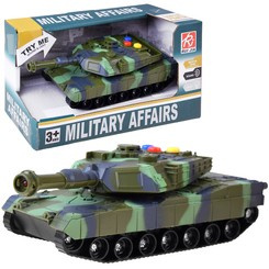 Military camo tank light sound ZA4267 ZI