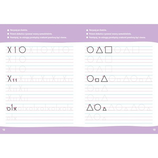 Aksjomat Szlaczki. Przygotowanie do nauki pisania 6-7 lat KS0717