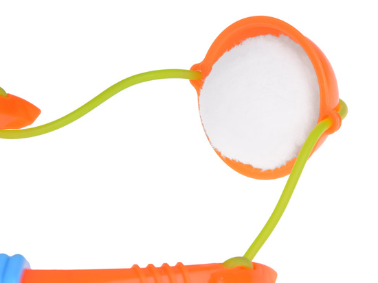 Slingshot for children soft balls like snowballs 3 pcs toy SP0806