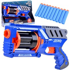 BLASTER pistol foam cartridges 10 pcs weapons ZA3286
