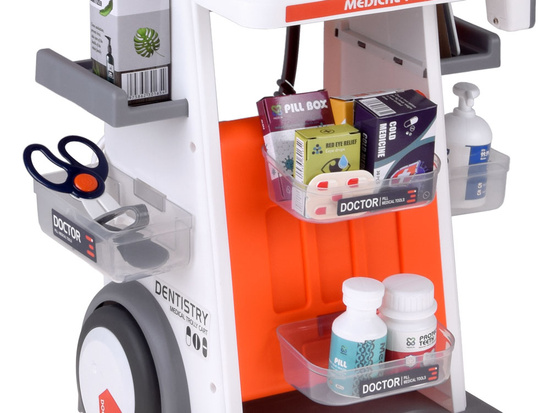 Interactive DOCTOR'S CART Doctor and dentist play set ZA5874