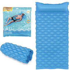 Bestway Inflatable Roll-Up Water Mattress 213x86cm BLUE 44020