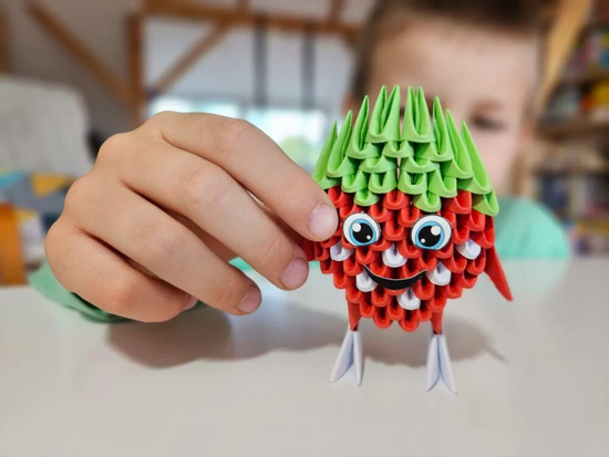 Alexander zestaw kreatywny ORIGAMI 3D – TRUSKAWKA ZA6071