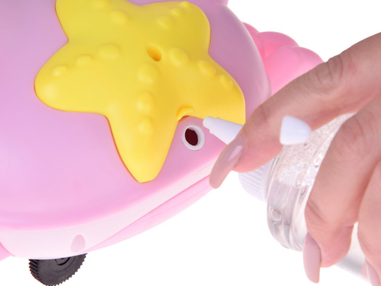 Adorable walking crab on soap bubbles slot machine with lights game ZA5717