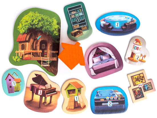 Rebel Family Board Game HOUSE about interior design with heart and imagination GR0783