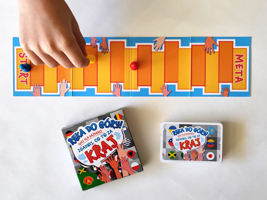 Alexander Kieszonkowa gra planszowa Quiz ręka do góry! Zgadnij co to za Kraj GR0651