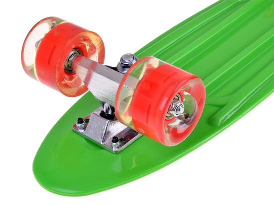 LED Skateboard with Light-Up Wheels for Skatepark Riding SP0825