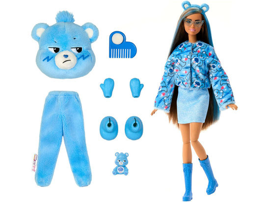 Mattel Barbie Cutie Reveal Care Bears Doll - Grumpy ZA6064