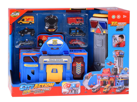 Mega garage 2in1 police guard elevator suitcase ZA4361