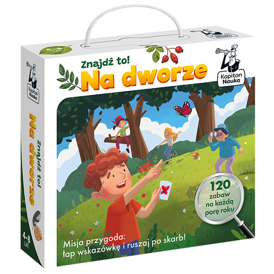 Kapitan Nauka Znajdź to! Na dworze - 60 wyzwań KS1221